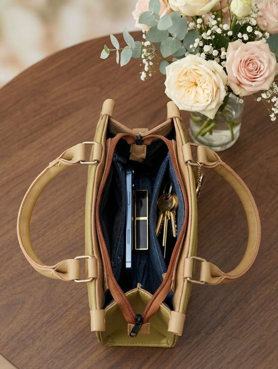 The Carry Cart – Olive Green Cross Body Handbag