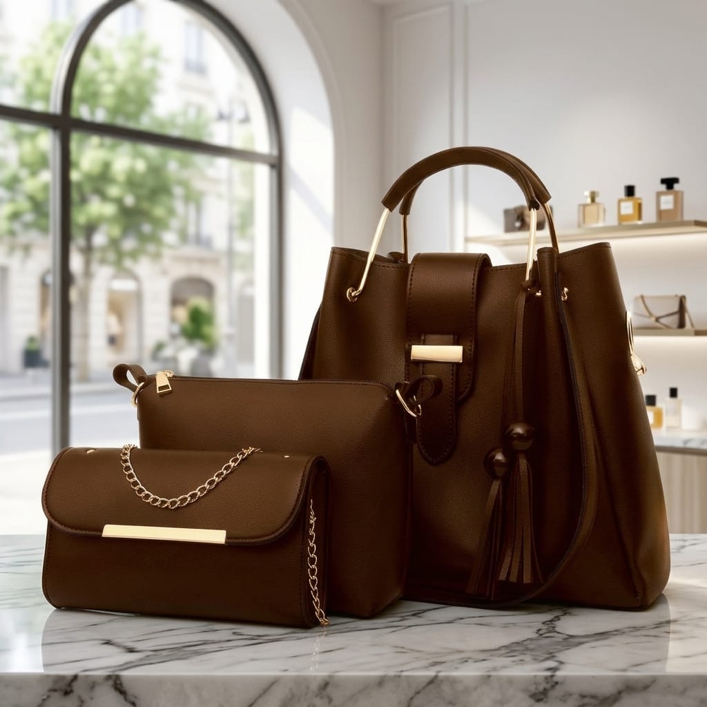 Hand Bags 3pcs