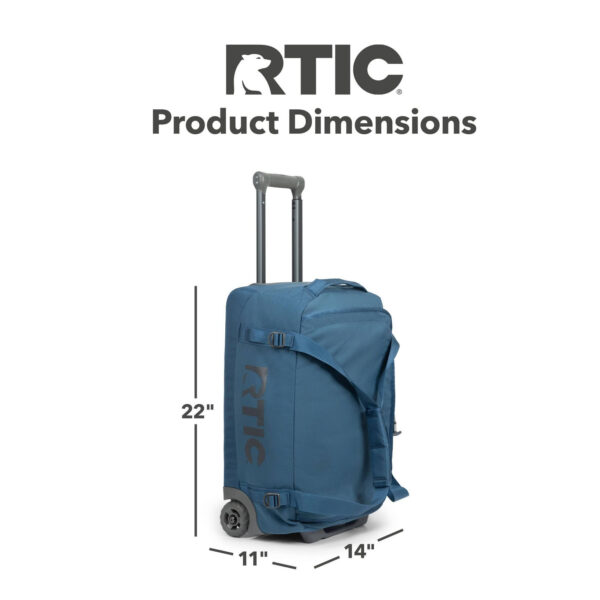 RTIC Outdoors Road Trip Duffle Bag Rolling Medium - Image 4