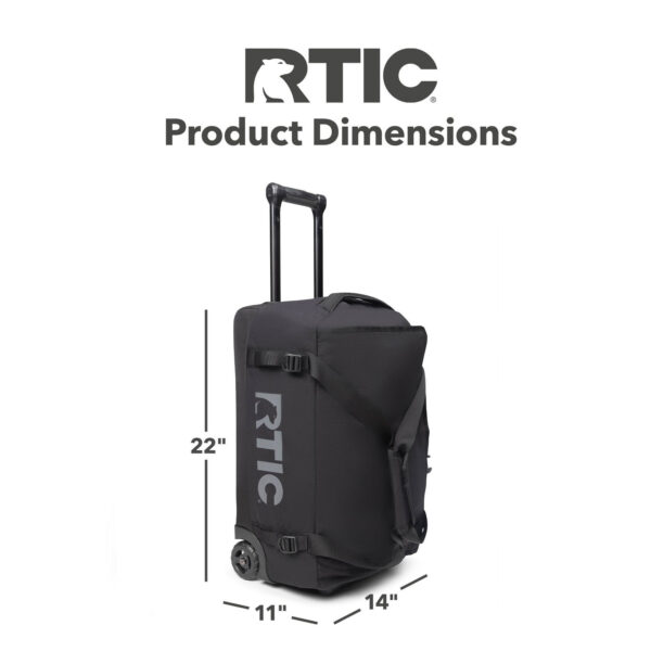 RTIC Outdoors Road Trip Duffle Bag Rolling Medium - Image 8