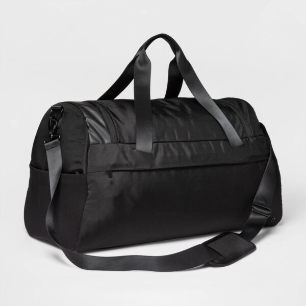 21.5" Duffel Bag Black L - All In Motion™: Water-Resistant, Lightweight Carry On - Image 3
