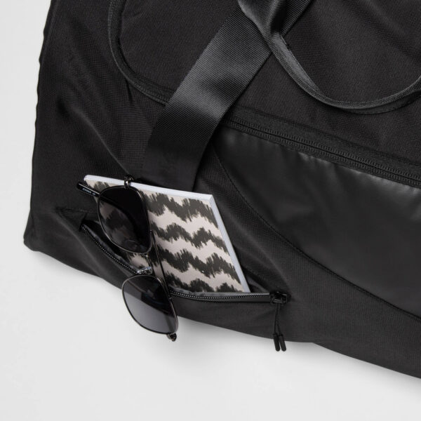 21.5" Duffel Bag Black L - All In Motion™: Water-Resistant, Lightweight Carry On - Image 6