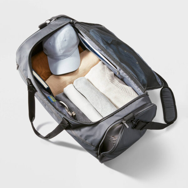 60L Duffel Bag Gray - Open Story™ - Image 3