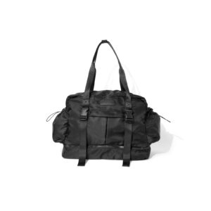 Blogilates Gym Bag - Black: Nylon & Polyester, Zipper Closure, Yoga Mat Holder