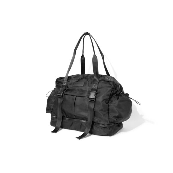 Blogilates Gym Bag - Black: Nylon & Polyester, Zipper Closure, Yoga Mat Holder - Image 2